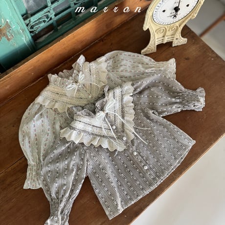 marron/33. ruru star blouse XS-L
