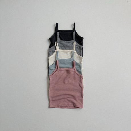 minirobe/15.  normal slim sleeveless  S-XL