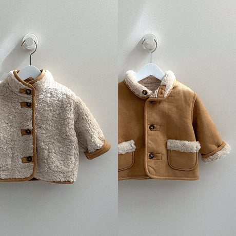 minirobe/30. Reversible suede jacket S-XL