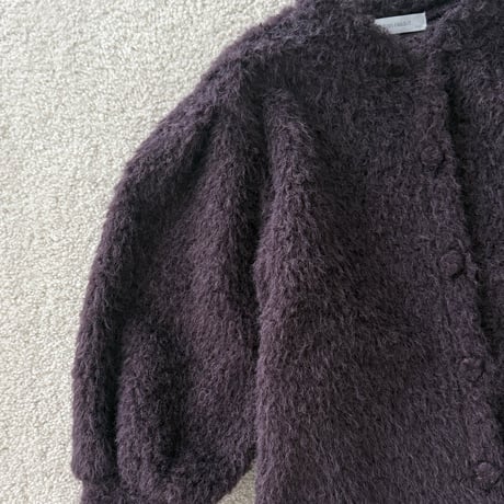 urbanrabbit/73. Puff Long Cardigan JS-JM