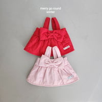 merrygoround/25. padding ribbon sleeveless XS-L