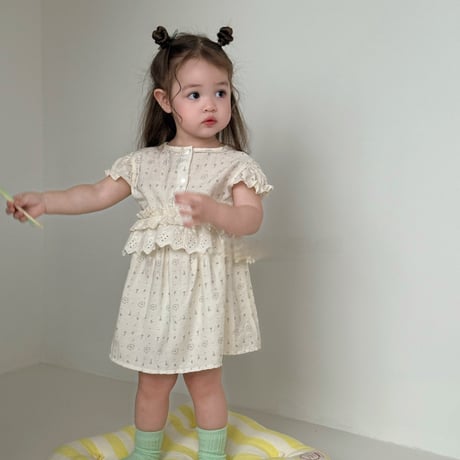 aiai/37. layering fril one-piece S(6M-2Y)-XL(4-5Y)