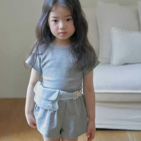 coycoya/14. plain button short pants S-2XL