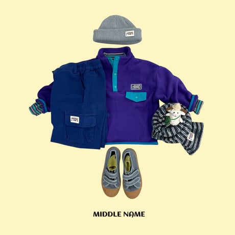 middlename/41. color patch anorak S-XL