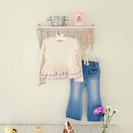 ueo/27. spring fril T-shirt S-XL