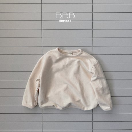 bellabambina/42. bangbang plain T-shirt 12M-XL