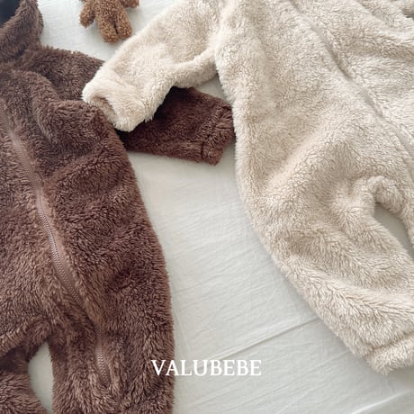valubebe/63. compotable fleece suit 6M-18M