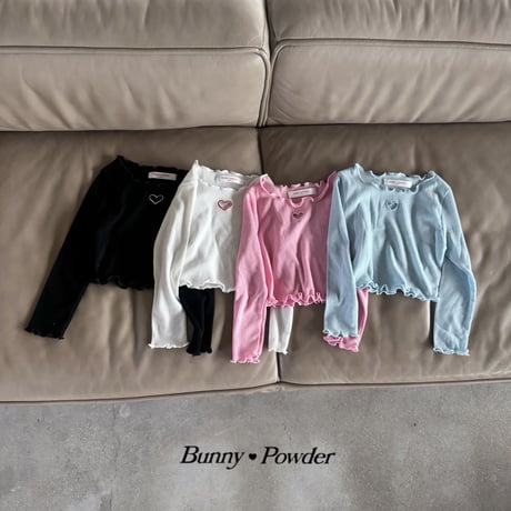 bunnypowder/58. heart T-shirt 2XL-4XL