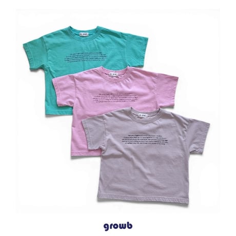 growb/69. font T-shirt S-XL