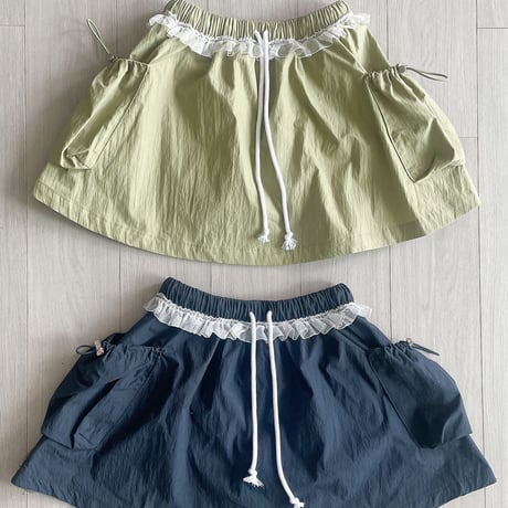 loverosie/125. cargo lace skirt L-XL