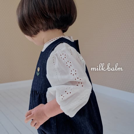 milkbalm/7. tulip denim suit XS(-6M)-M(12M-18M)