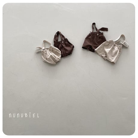 nunubiel/17. cool suspender pants XS-XL