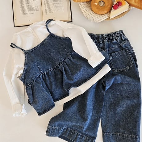 dadada/29. special SET( viestie denim PT) blouse M-XL