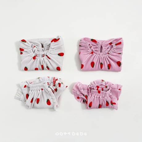 oottbebe/40. sweet very plitch ( kids ) updown set XS(1-2Y)-XL(6-7Y)