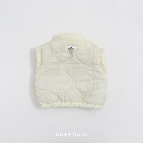 oottbebe/58. day quilting vest XS(1-2Y)-XL(6-7Y)
