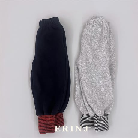 erinj/26. snow two color jogger pants JS-JXL
