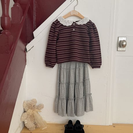 bananaj/14. ella collar T-shirt XS-JS