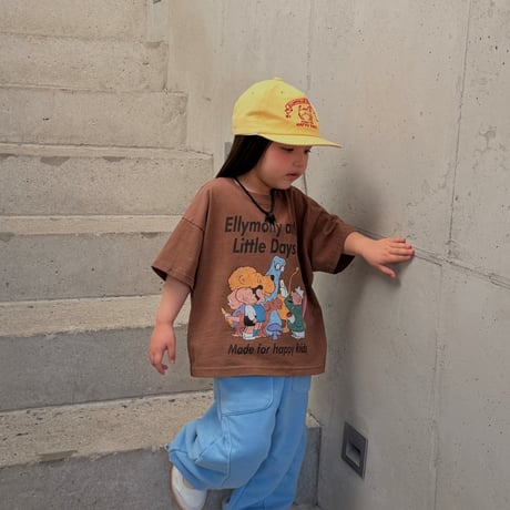 ellymolly/55. happy crew box T-shirt 5-11