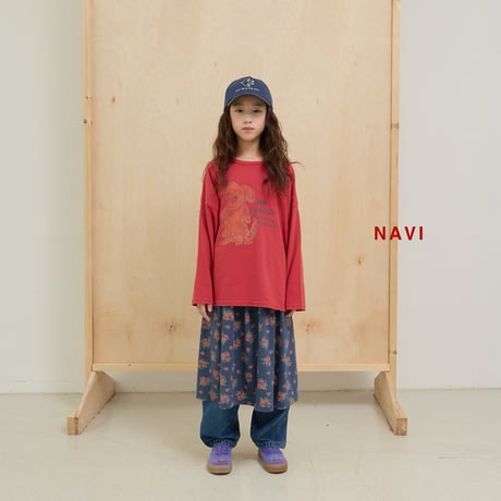 navi/71. puffy T-shirt S-XL