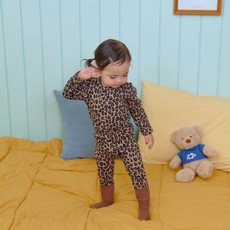 oottbebe/16. little leopard inner wear XS(0-1Y)-XL(4-5Y)