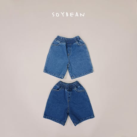 soybean/85. bermuda denim pants JS-JM