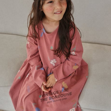 boneoune/101. flower one-piece XS-XL