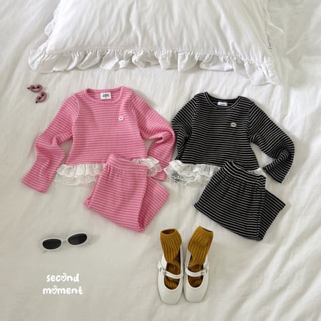 secondmoment/32. coco fril set XS-XL