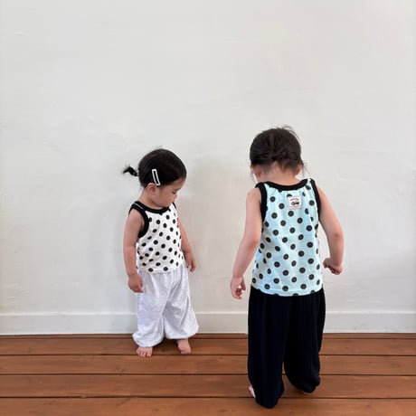 pepper/48. bongbong dot sleeveless XS-XL