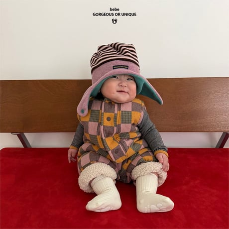 gou/8. B- rect overalls 2(6-12M)-3(12-18M)