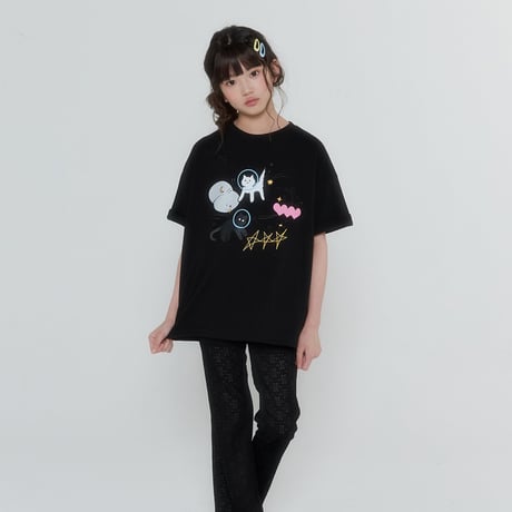 forkchips/72. cats T-shirt JS-JXL