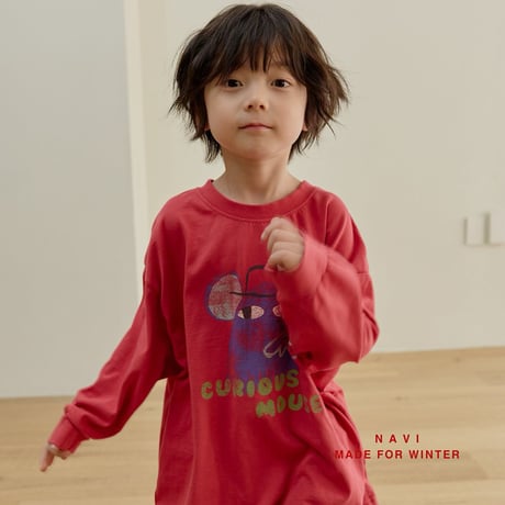 navi/20. Mouse long T-shirt 2XL-JL