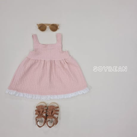 soybean/131. plan ) little lace one-piece XS-XL