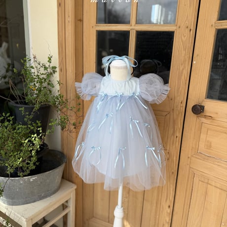 marron/17. ribbon dress XS-L