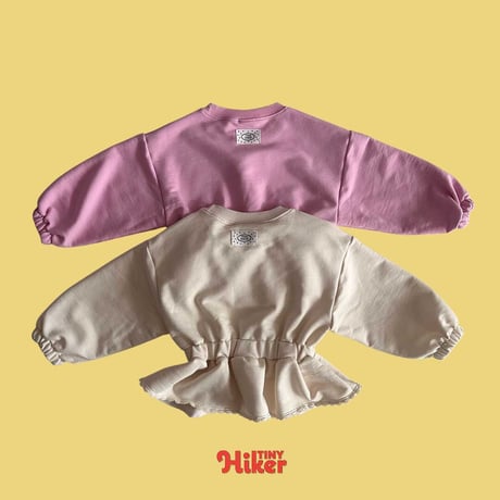 tinyhiker/22. hidy fril man-to-man XS-XL