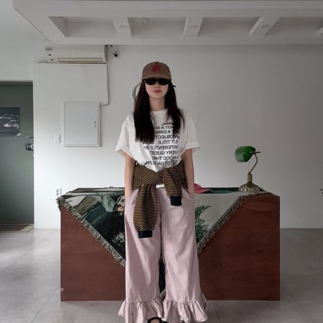 minimal/29. lala fril pants MOM