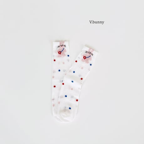 vbunny/42. soft rabbit socks set FREE