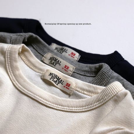 normalplay/58. tensial golgi T-shirt JS-JM