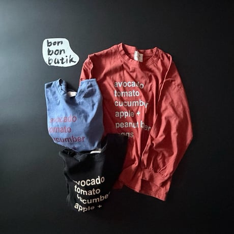 bonbonbutik/7. lunch T-shirt XS-XL