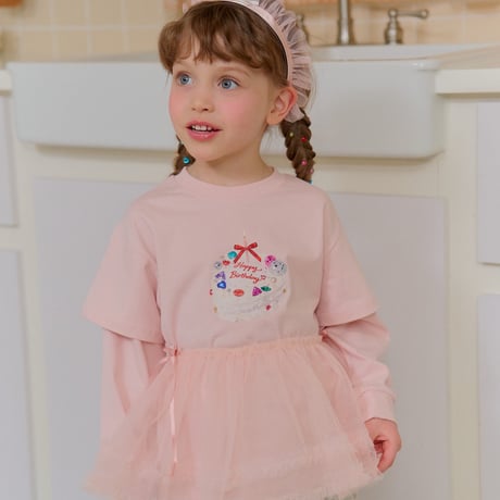 chouchoushasha/20. Happy Verse Layered T-Shirt XS-XL