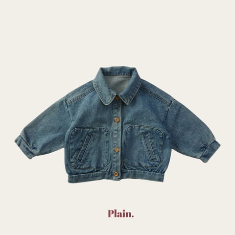 plain/33. dongle denim jacket XS-XL