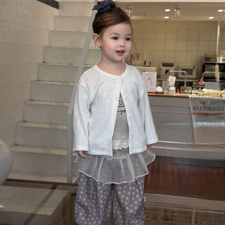 aiai/74. pposong cardigan ( sleeveless ) set XS-L