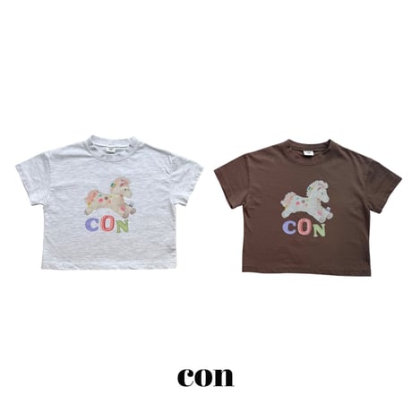 con_/21. uni corn T-shirt 1(66-77CM)-4(97-107CM)