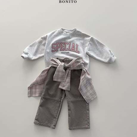 bonito/45. knee section pants 12M-XL
