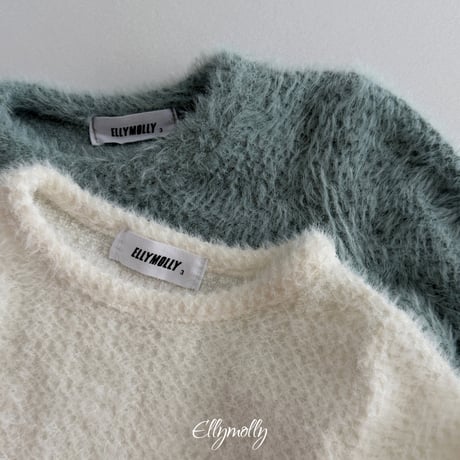 ellymolly/45. snow flower fril T-shirt 13-15