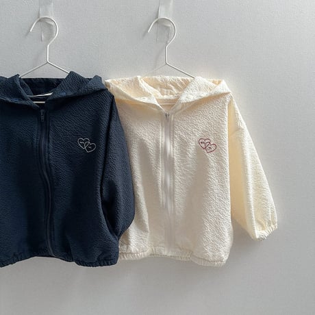 minirobe/10. ripple hood jumper S-XL