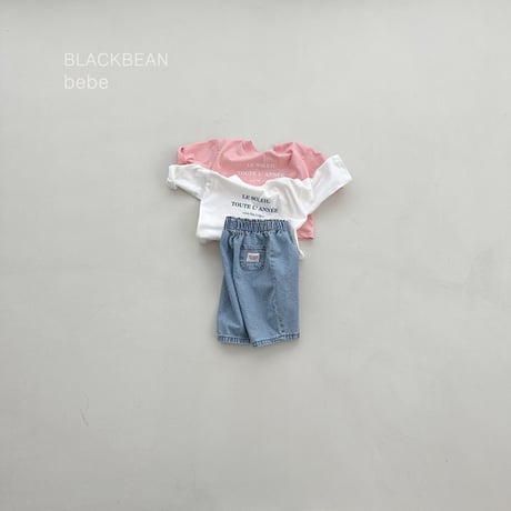 blackbean/13. french bebe T-shirt S-M