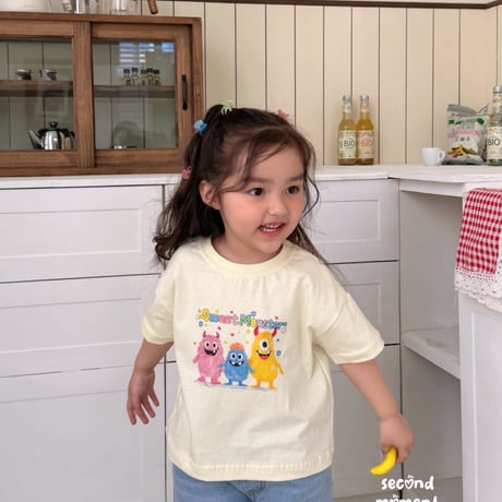secondmoment/6. sweet monster T-shirt JS-JL