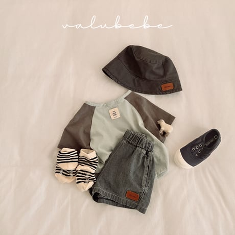 valubebe/49. pangpang section denim pants 6M-S