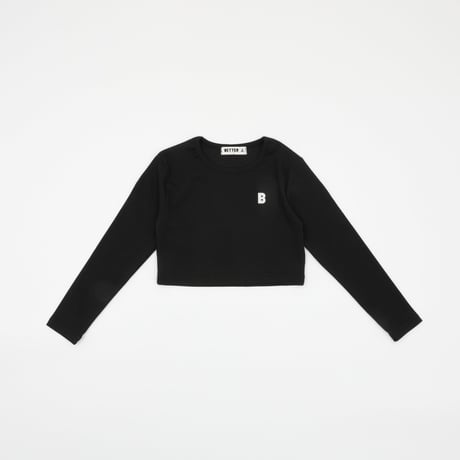 betterj/52. edge crop T-shirt L-JS