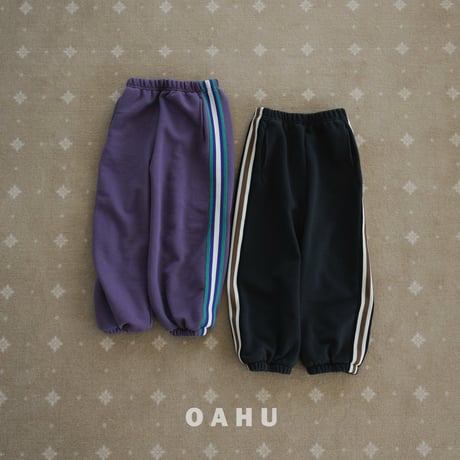 oahu/36. double tape jogger pants S-XL